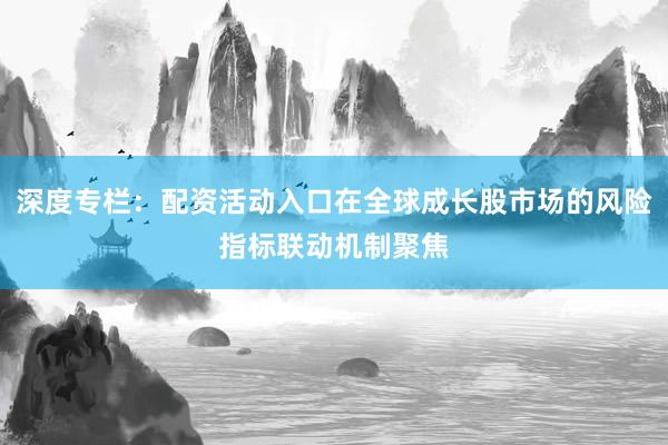 深度专栏：配资活动入口在全球成长股市场的风险指标联动机制聚焦