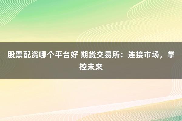 股票配资哪个平台好 期货交易所：连接市场，掌控未来