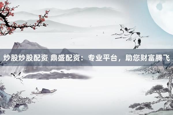 炒股炒股配资 鼎盛配资：专业平台，助您财富腾飞